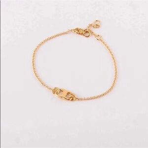 NWOT Tory Burch Gemini Link Thin Bracelet